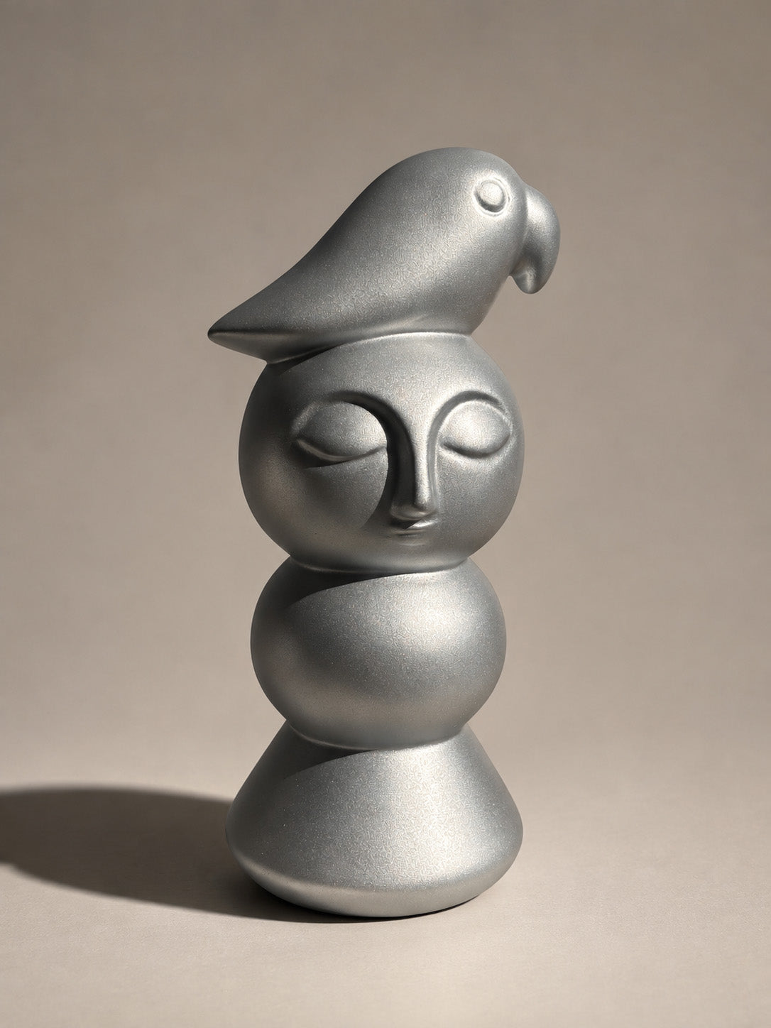 Chirp Charm | Metallic Silver